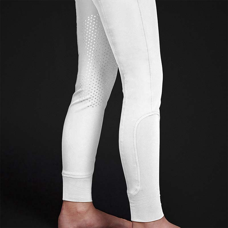 Pantalon d'équitation pour enfants Crown Blanc