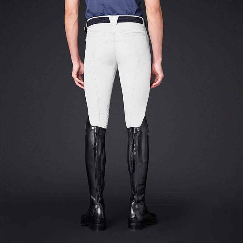 Pantalons d'équitation pour hommes Robin Blanc