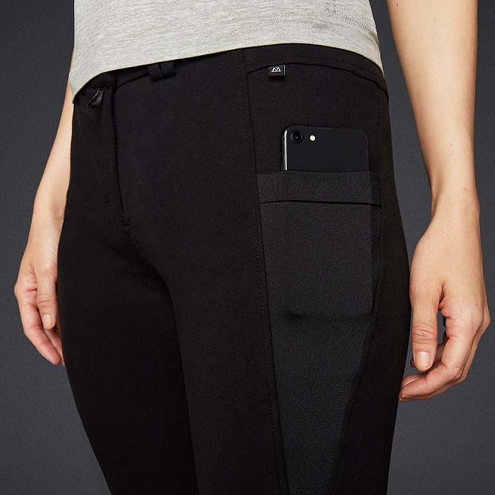 Pantalon d'équitation Alice GTK Knee Grip Noir