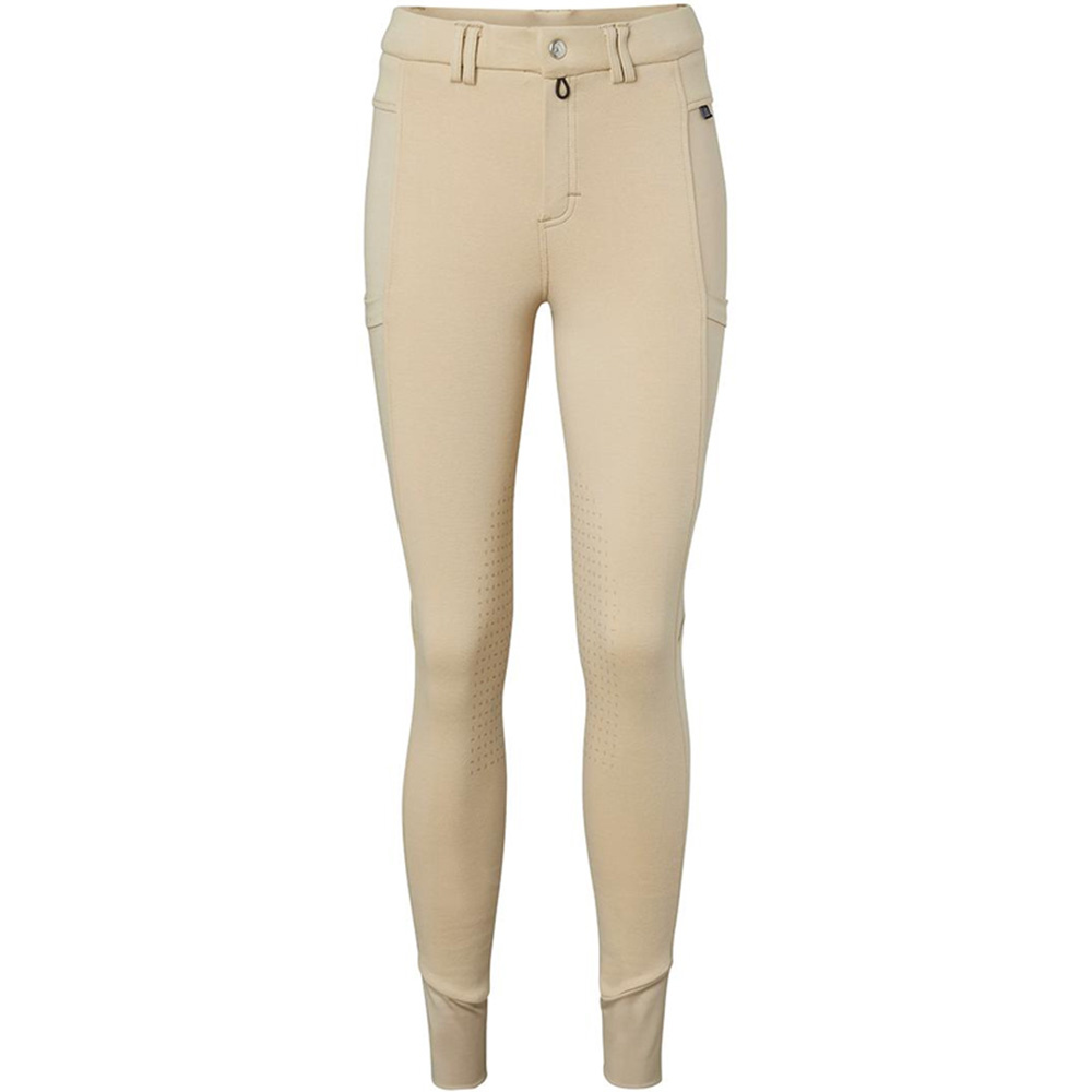 Pantalon d'équitation Alice GTK Knee Grip Beige