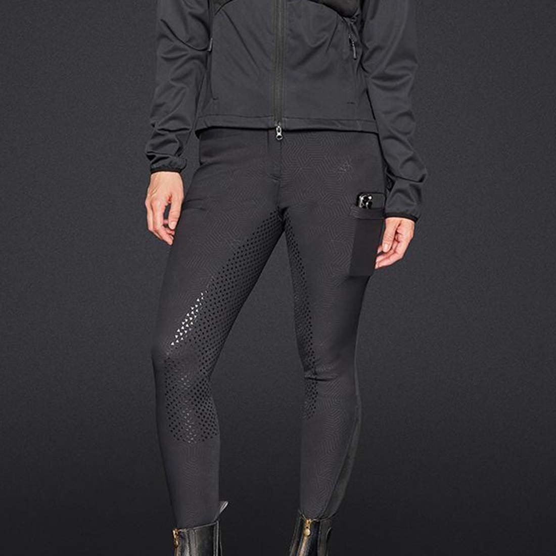 Pantalons d'équitation Kate Full Seat Noir