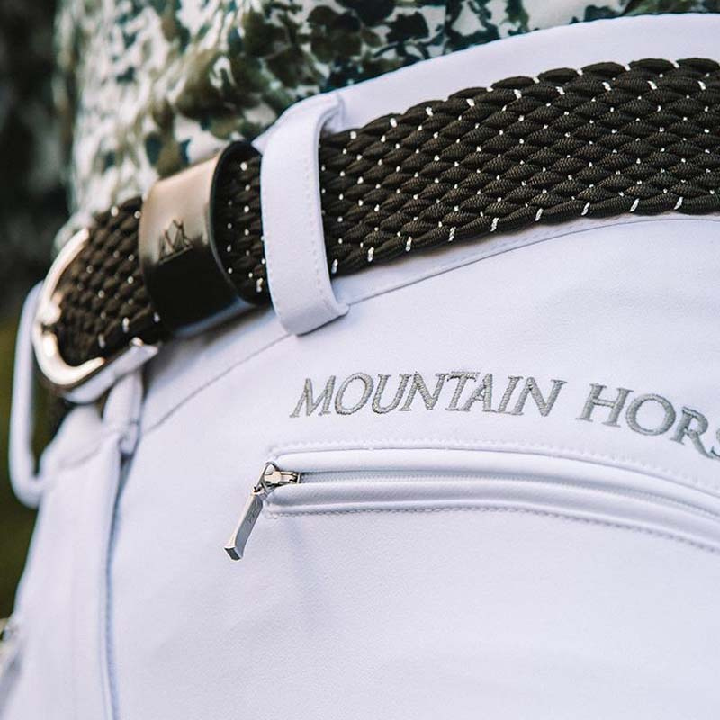 Pantalons d'équitation Diana Knee Grip Blanc