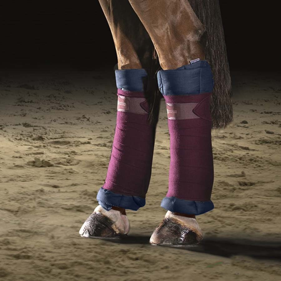 Sous-bandages Matelassés 4 pièces Bleu Marine