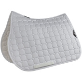 Tapis de selle de saut Octagon Blanc Tapis de selle de saut Octagon Blanc
