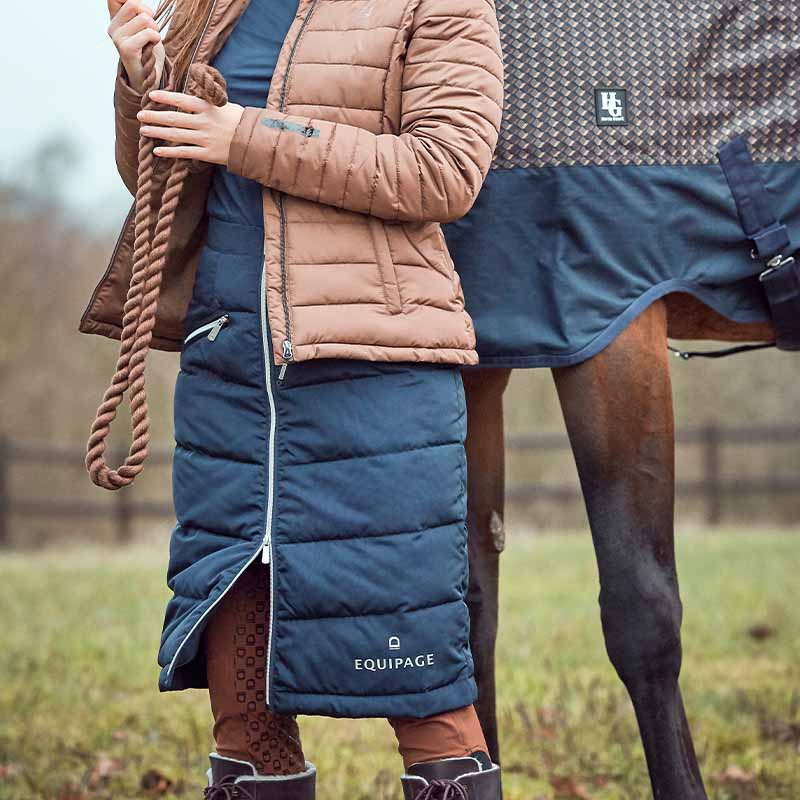 Jupe d'équitation Eleri Bleu Marine