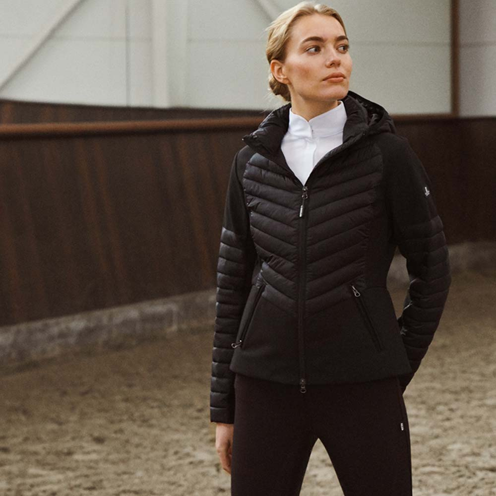 Veste hybride Classique Noir