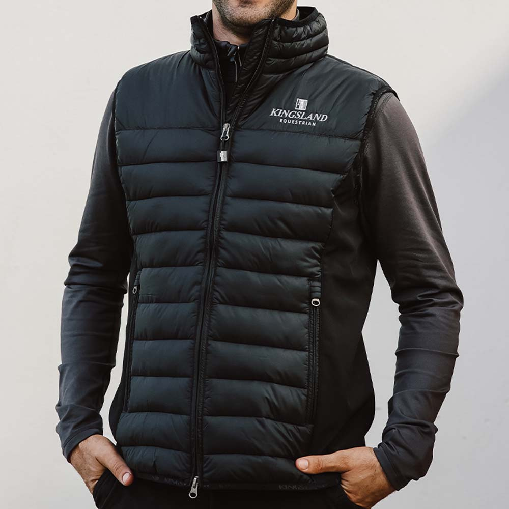 Gilet d'équitation Classic Insulated Unisex Noir