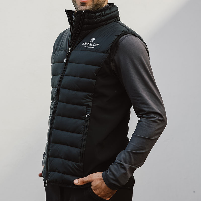 Gilet d'équitation Classic Insulated Unisex Noir
