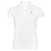 Top de compétition Enfant/Junior Classic Short Sleeve Girls Blanc Top de compétition Enfant/Junior Classic Short Sleeve Girls Blanc