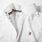 Top de compétition Enfant/Junior Classic Short Sleeve Girls Blanc Top de compétition Enfant/Junior Classic Short Sleeve Girls Blanc