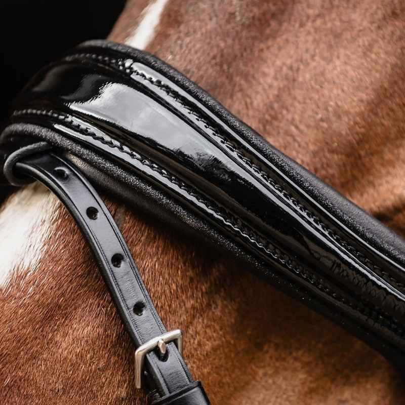 Bridon de dressage vernie Isabell Werth Satchmo Noir