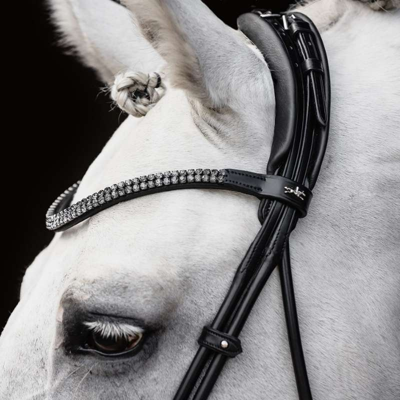 Bridon de dressage vernie Isabell Werth Satchmo Noir