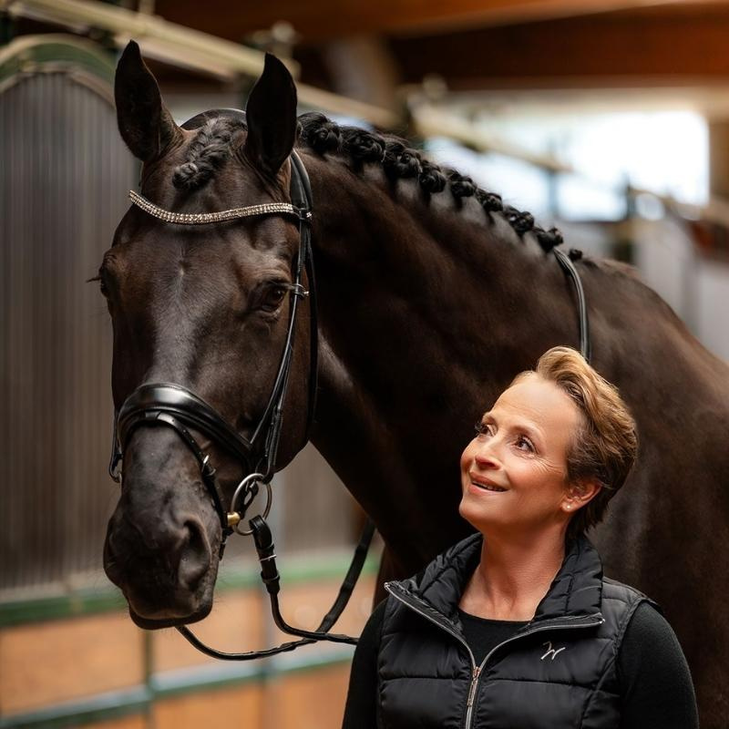 Bridon de dressage Isabell Werth Satchmo Noir