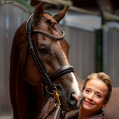 Bride de dressage Isabell Werth Bella Rose Marron Bride de dressage Isabell Werth Bella Rose Marron