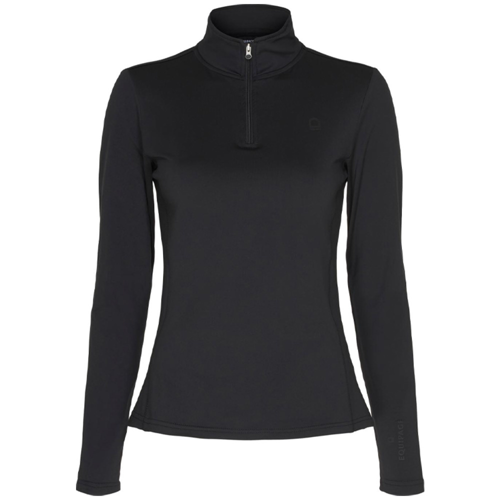 T-shirt de Performance Kolyma 1/4 Zip Noir