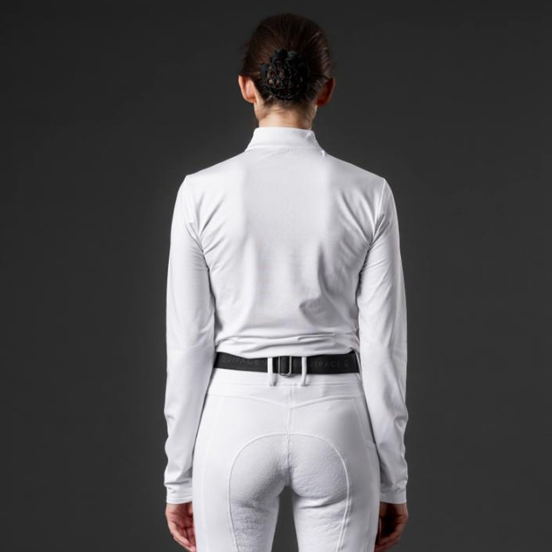 T-shirt de Performance Kolyma 1/4 Zip Blanc