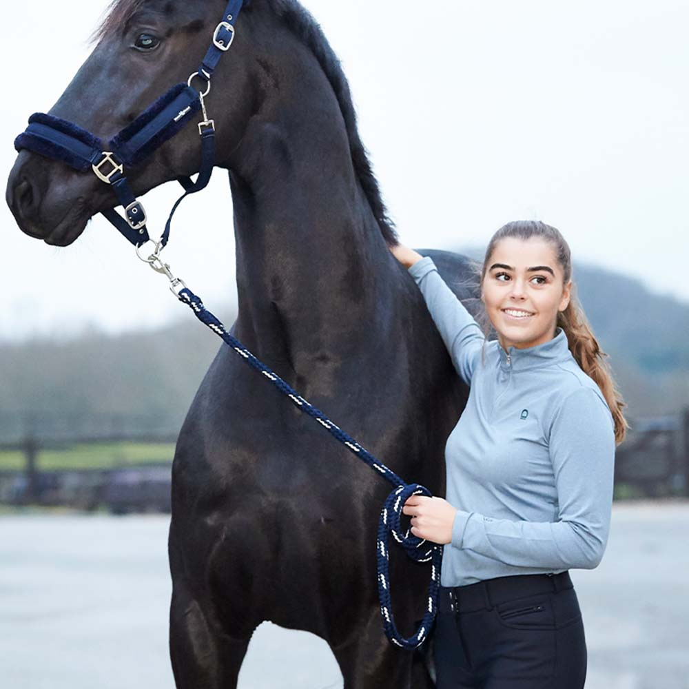 Pull fonctionnel Kolyma 1/4 Zip Blue M