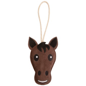 Jouet pour cheval Equimojis The Happy One Marron Foncé Jouet pour cheval Equimojis The Happy One Marron Foncé