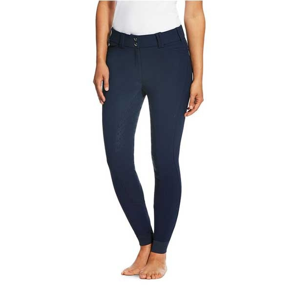 Pantalon d'équitation Tri Factor Full Grip Bleu Marine