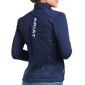 Veste d'équitation Fusion Insulated Team Bleu Marine