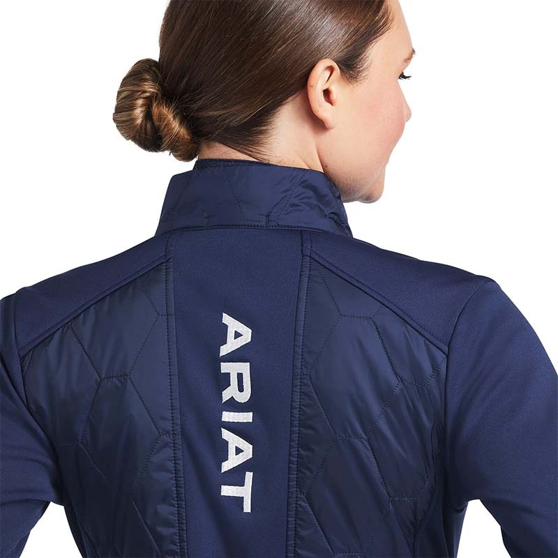 Veste d'équitation Fusion Insulated Team Bleu Marine