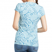 T-Shirt Snaffle Bleu Clair