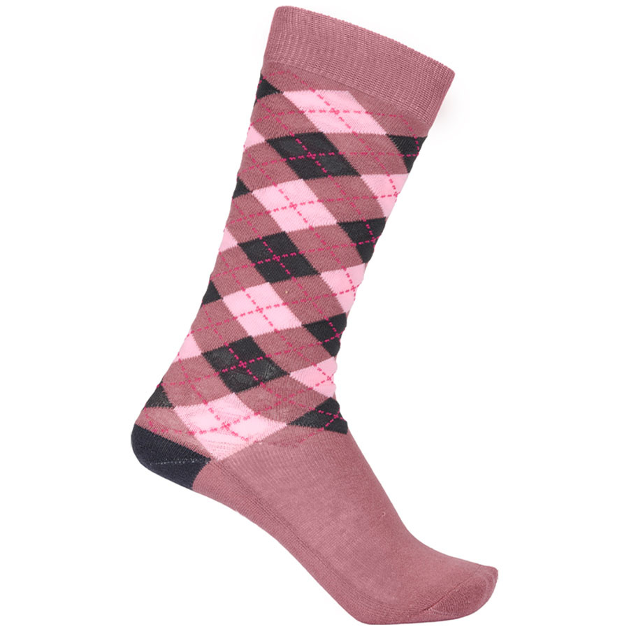 Chaussettes équitation Lax Rose