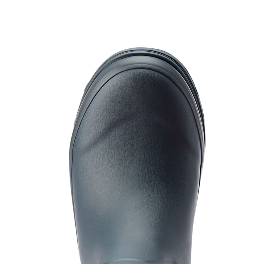 Bottes d'équitation caoutchouc Kelmarsh Mid Bleu Marine