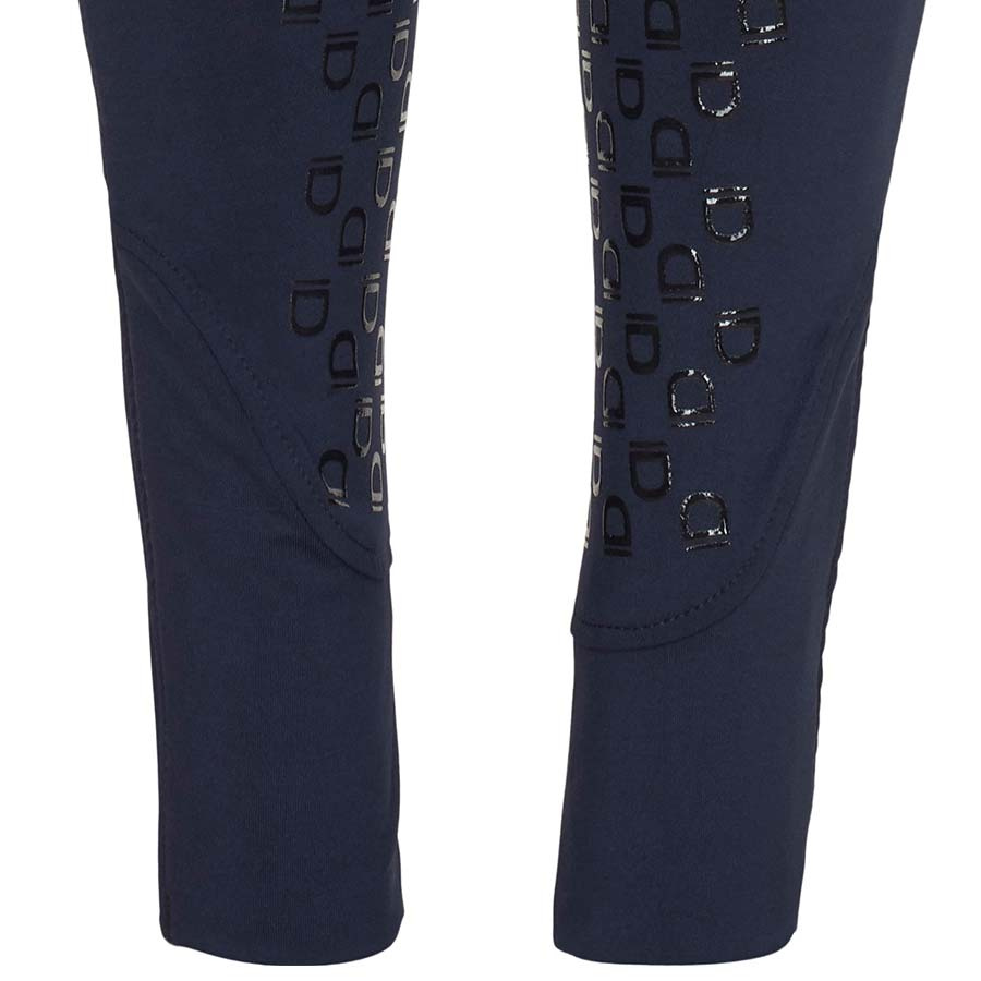 Leggings d'équitation Dai Jr Full Grip Bleu Marine