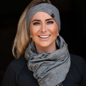 Bandeau Nora Gris Bandeau Nora Gris