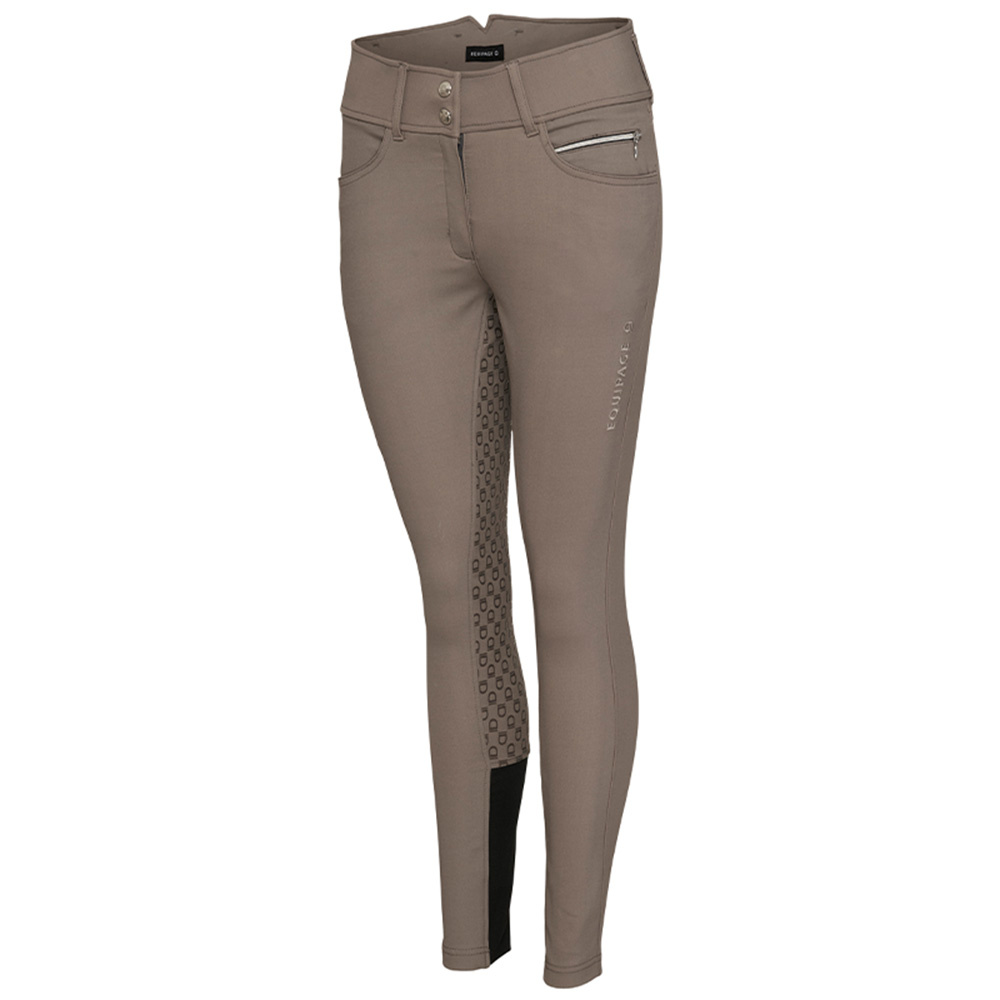 Pantalon d'équitation Andalouse avec grip intégral Beige