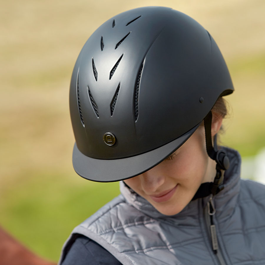 Casque d'équitation Henderson Noir Small