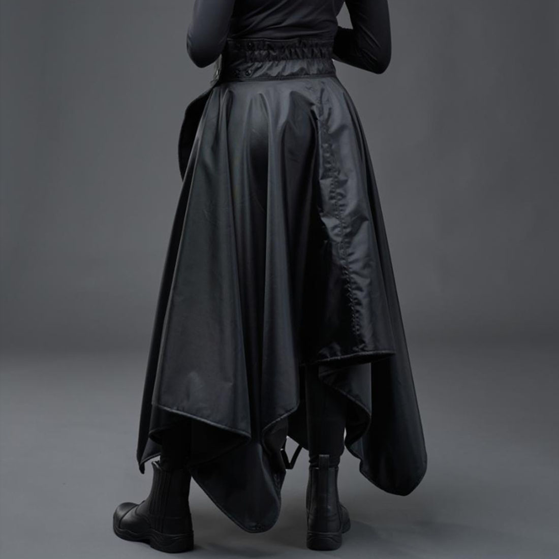 Jupe Longue d'Équitation Laurie Hiver Noir