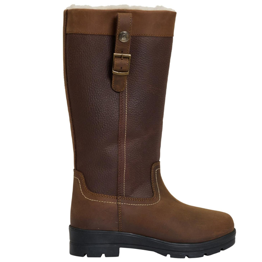 Bottes d'Écurie Doublées Hiver Marron