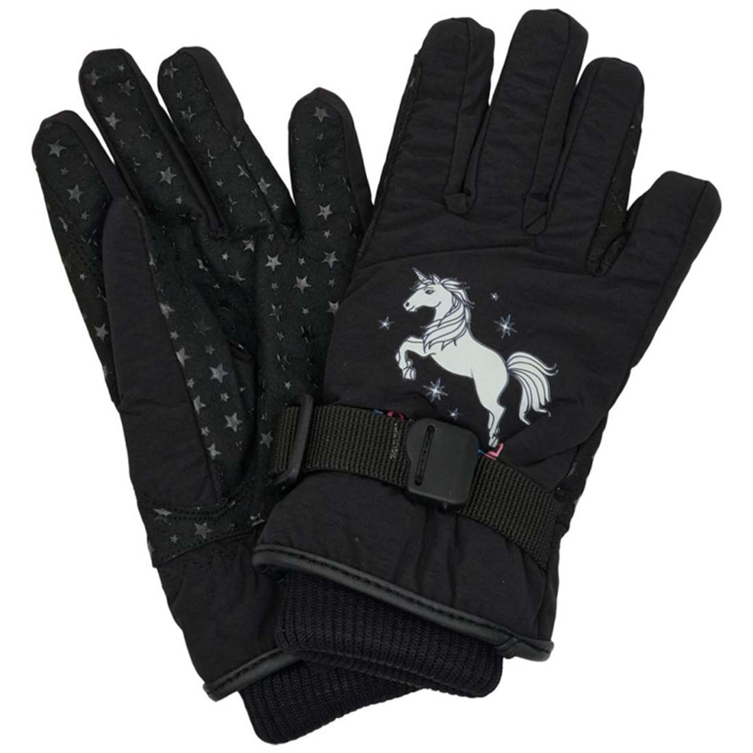 Gants d'Hiver Enfants/Junior Siri Unicorn Noir