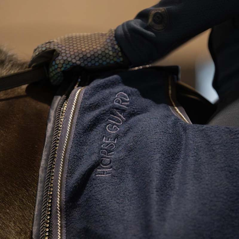 Gants d'Équitation Saline Reflective Noir