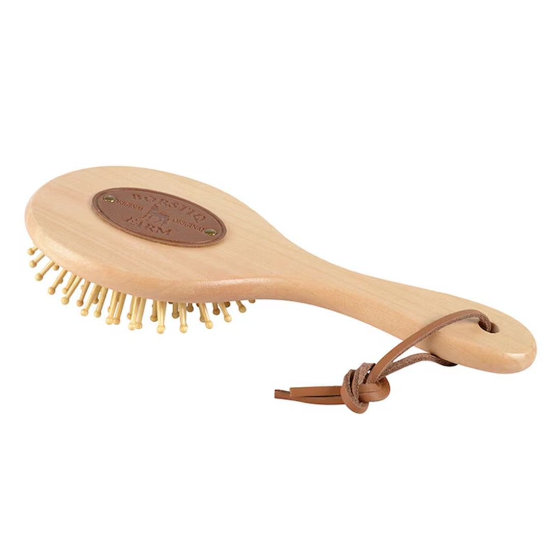 Brosse à crins et à queue Rund Marron