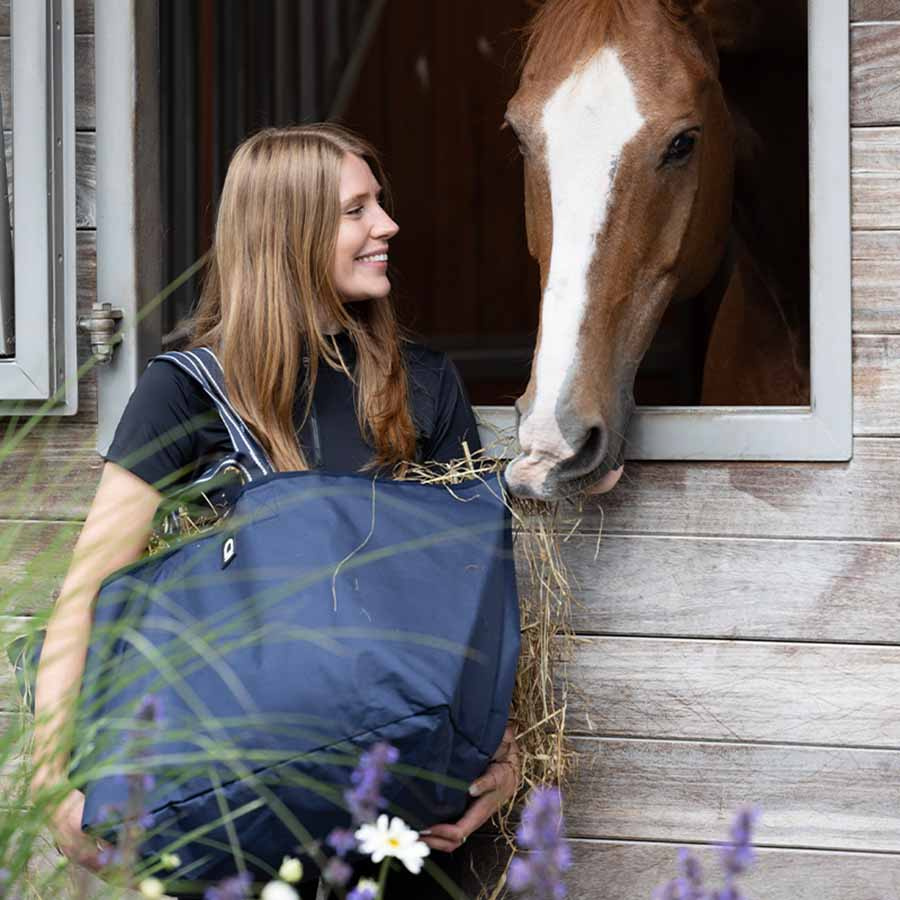 Sac à foin Abia Bleu Marine