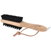 Brosse à sabot avec grattoir à sabot Dubbelsidig Marron Brosse à sabot avec grattoir à sabot Dubbelsidig Marron