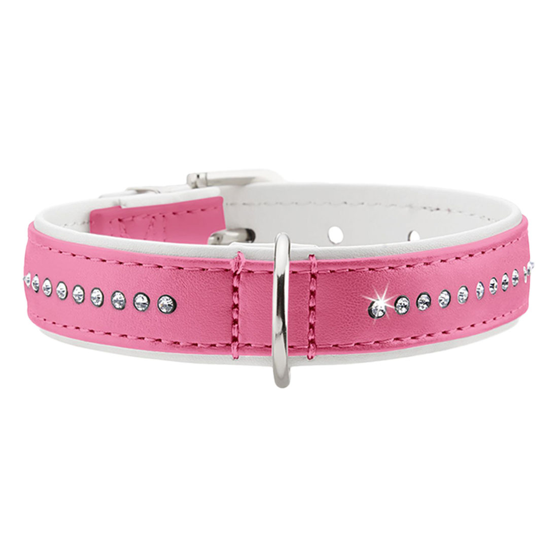 Collier pour chien Modern Art Luxus Cerise
