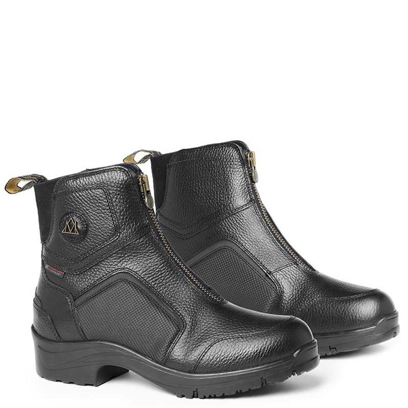 Boots d'équitation Arctica Zip Paddock Noir