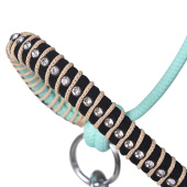 Halter en corde avec rênes Combi Liberty Vert Clair Halter en corde avec rênes Combi Liberty Vert Clair