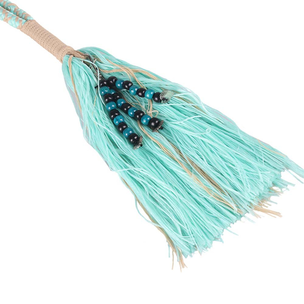 Halter en corde avec rênes Combi Liberty Vert Clair