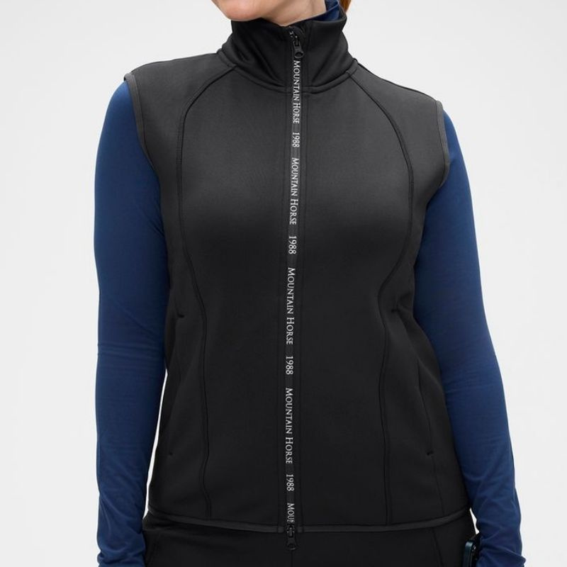 Gilet d'équitation Riley Noir