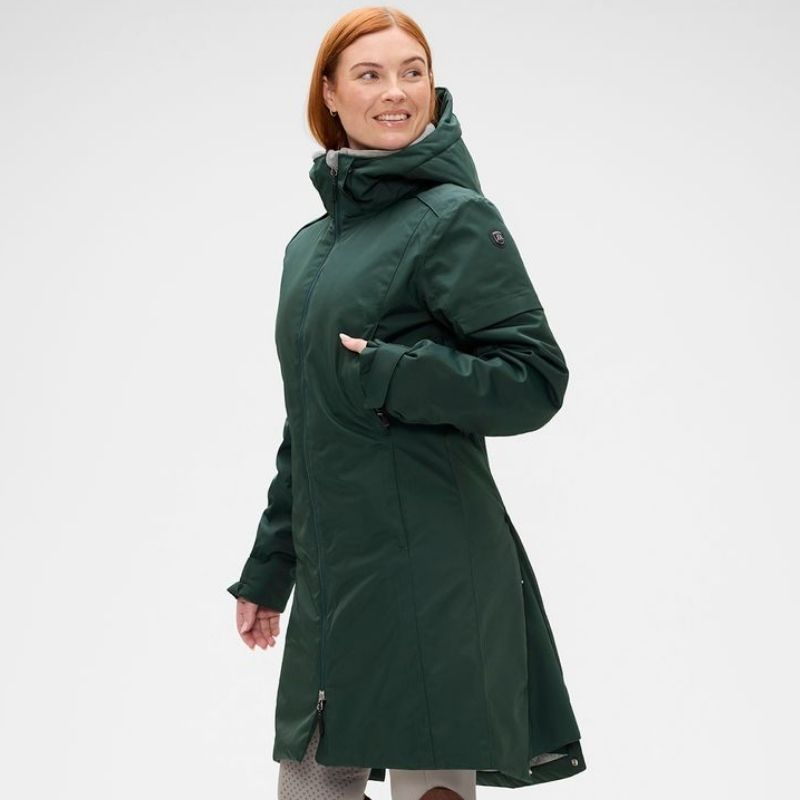 Parka d'équitation Grace Vert