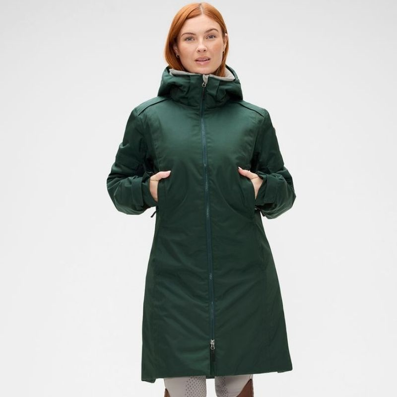Parka d'équitation Grace Vert