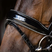 Bridon de dressage Stanford Glam Noir Bridon de dressage Stanford Glam Noir