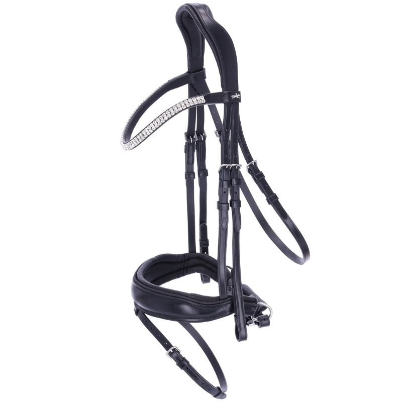 Bridon de dressage Valencia Noir