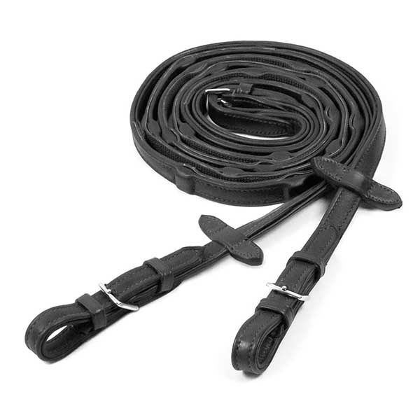 Rênes Durasoft Grip Noir