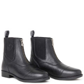 Boots d'équitation Ragazza Young Front Zip Paddock Noir Boots d'équitation Ragazza Young Front Zip Paddock Noir